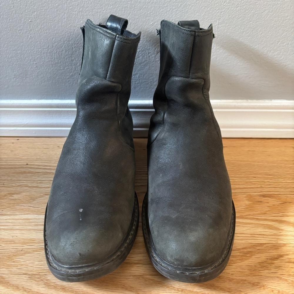 Timberland Men's Slip-On Comfort Black Ankle Boots
